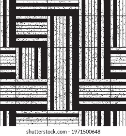 2459 Seamless pattern with vertical black segments. Seamless vector illustration eps 10.