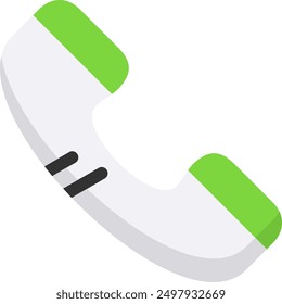 246 - Phone Line Vector Icon Design