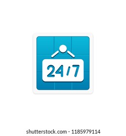 24/7 - App Icon
