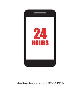 24/7 Emergency Service, Vektorsymbol
