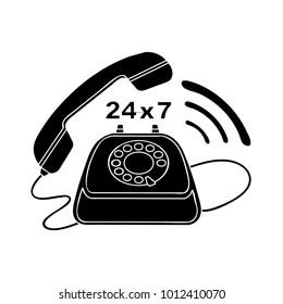 24/7  old phone service