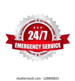 24-7 Service Button