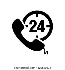 24h Call center icon