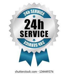 24h Service Button