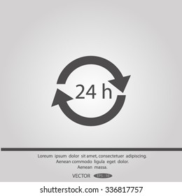 24h web icon