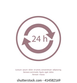 24h web icon
