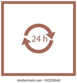 24h web icon