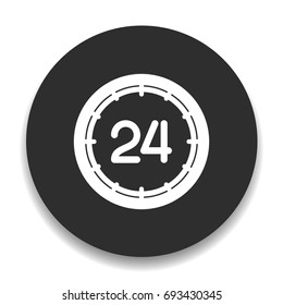 24-hours icon