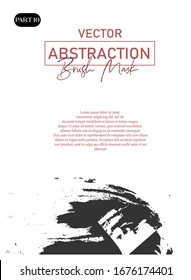 24-part vector abstraction in the style of brush strokes of charcoal color. A poster for the design of packaging, ceramics, furniture, fabrics, appliances, books, sites, flyers, banners.