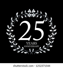 25 anniversary logo