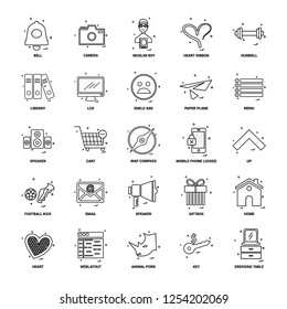 25 Business Concept Mix Line Icon set