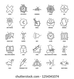 25 Business Concept Mix Line Icon set