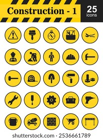 25 construction icon collections I