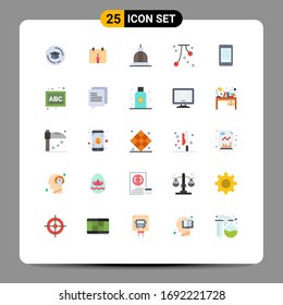 25 Creative Icons Modern Signs and Symbols of data; mobile; capitol; festival; event Editable Vector Design Elements