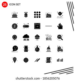 25 Creative Icons Modern Signs and Symbols of halloween; care; usa; investment; asset Editable Vector Design Elements