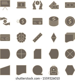 25 decent icon sheet of universal
