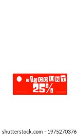 25% discount image for your business. you can use it for anything. use for your business promotion.