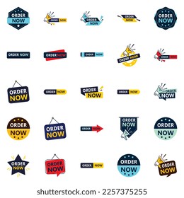 25 Diverse Order Now Banners to Promote Your Products or Services