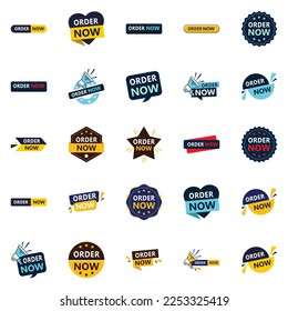 25 Dynamic Order Now Banners to Help You Promote Your Business