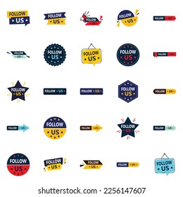 25 Engaging Follow Us Banners for Social Media Advertising