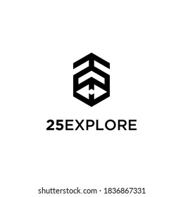 25 Explore Logo Design. 25 Logo Number