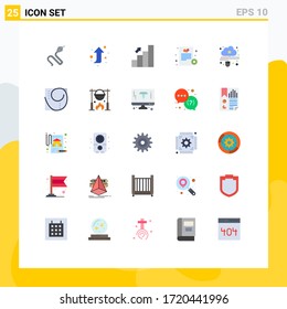 25 Flat Color concept for Websites Mobile and Apps connected; medicine; business; medical; doctor Editable Vector Design Elements