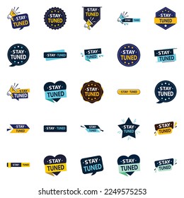 25 fresh vector designs for a new and exciting look  Stay Tuned