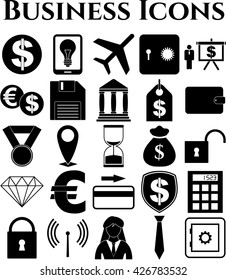 25 icon set. business Icons. Quality Icons.