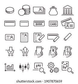 25 Icon Set No.25 (Economy, Lifestyle)