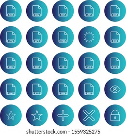  25 icon set of Universal  for your website and project
 
