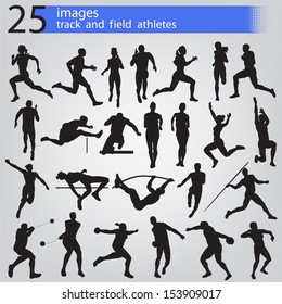25 images track and field athletes