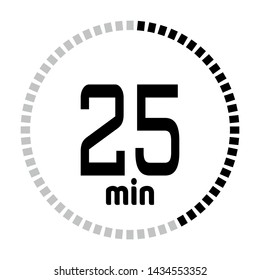25 minute timer
