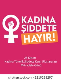 25 November Violence Against Women Stop