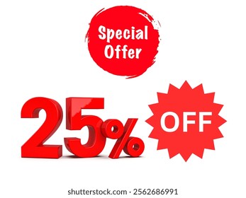 Up to 25% off offer. 