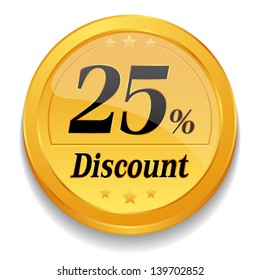 25 percent discount coin