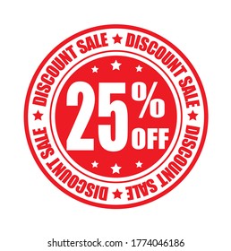 Gráficos vectoriales de 25% de desconexión
