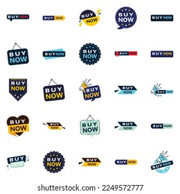 25 Professional Typographic Designs for encouraging purchases Buy Now