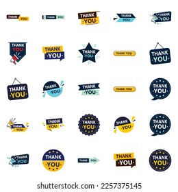 25 Professional Vector Designs for Showing Gratitude and Appreciation