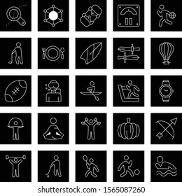 25 Simple Universal Related Icons for your project 
