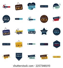 25 Stunning Season Sale Graphic Elements for Online Stores