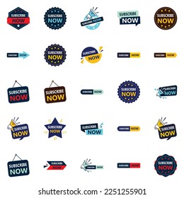 25 Stylish Subscribe Now Banners for E-Commerce and Online Stores