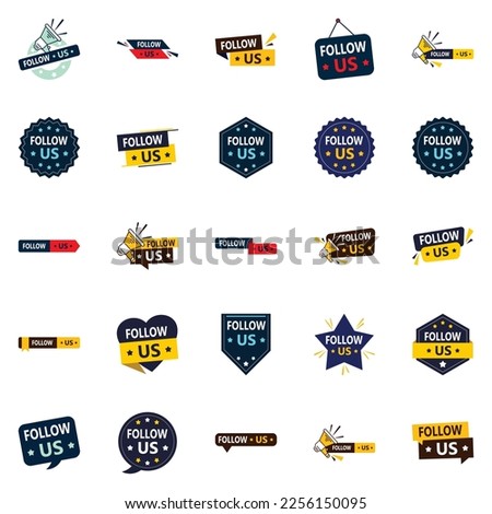 25 Unique Follow Us Designs to Expand Your Audience