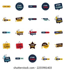 25 unique vector designs for an original approach in your advertising  Stay Tuned