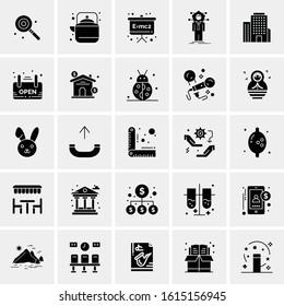 25 Universal Business Icons Vector illustration