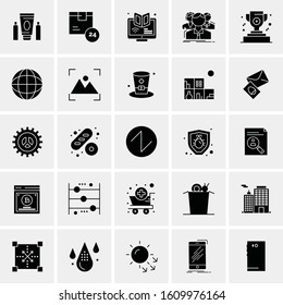 25 Universal Icons Vector illustration