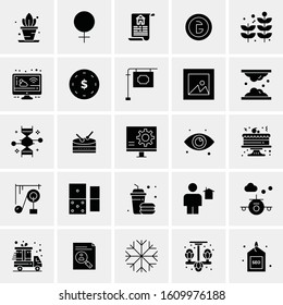 25 Universal Icons Vector illustration