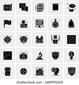 25 Universal Icons Vector illustration