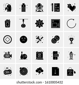 25 Universal Icons Vector illustration