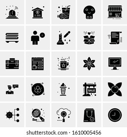 25 Universal Icons Vector illustration