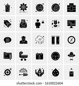25 Universal Icons Vector illustration